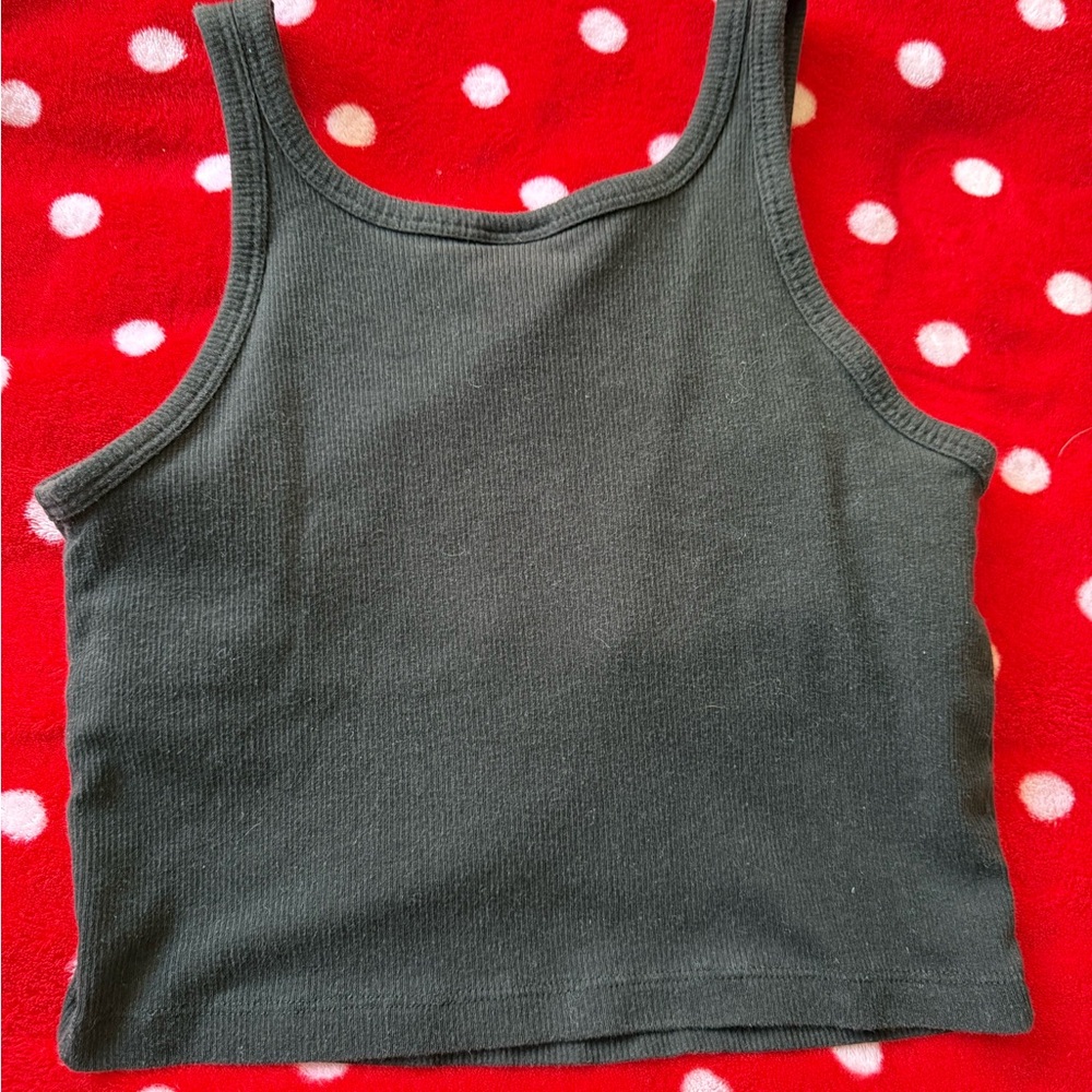Pink Ribbed Tank Top - Picture 2 of 4